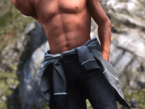 Tied Waist Hoodie [ MP MALE & MP FEMALE ] V1.0