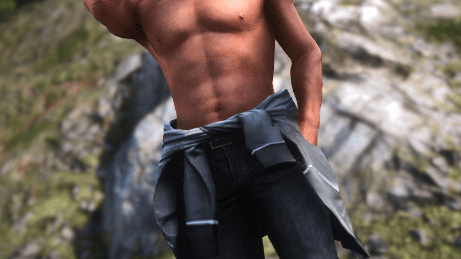 Tied Waist Hoodie [ MP MALE & MP FEMALE ] V1.0