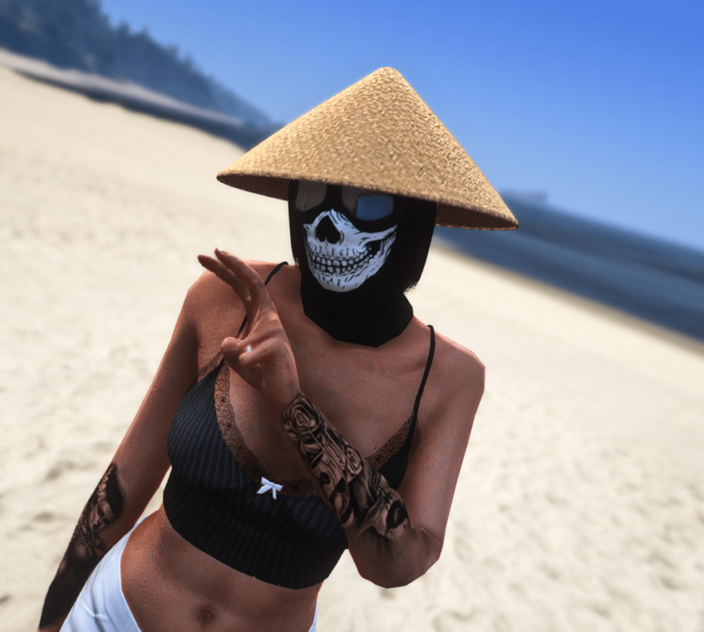 Traditional Asian Conical/Rice Hat [ MP MALE & MP FEMALE ] 1.0