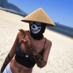 Traditional Asian Conical/Rice Hat [ MP MALE & MP FEMALE ] 1.0