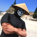 Traditional Asian Conical/Rice Hat [ MP MALE & MP FEMALE ] 1.0