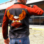 Trevor Philips Jackets Harley Davidson Diesel2