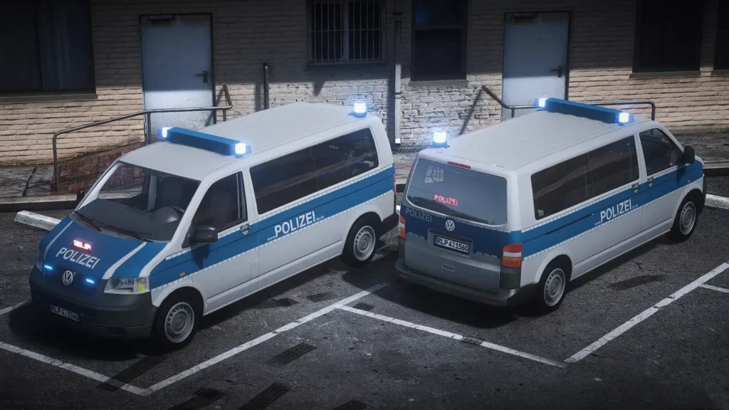 Volkswagen T5 Polizei Rheinland Pfalz
