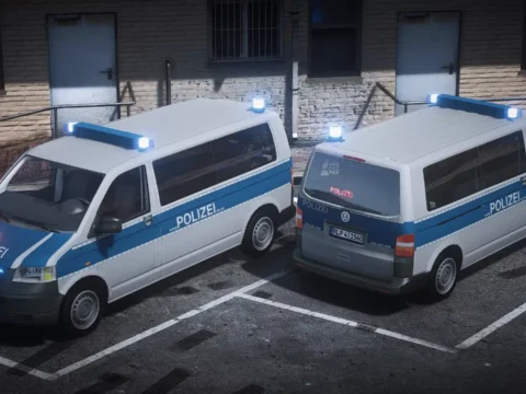 Volkswagen T5 Polizei Rheinland Pfalz