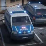 Volkswagen T5 Polizei Rheinland Pfalz2