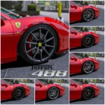 Wheel Ferrari 488 GTB - PISTA - PISTA SPIDER [Replace]