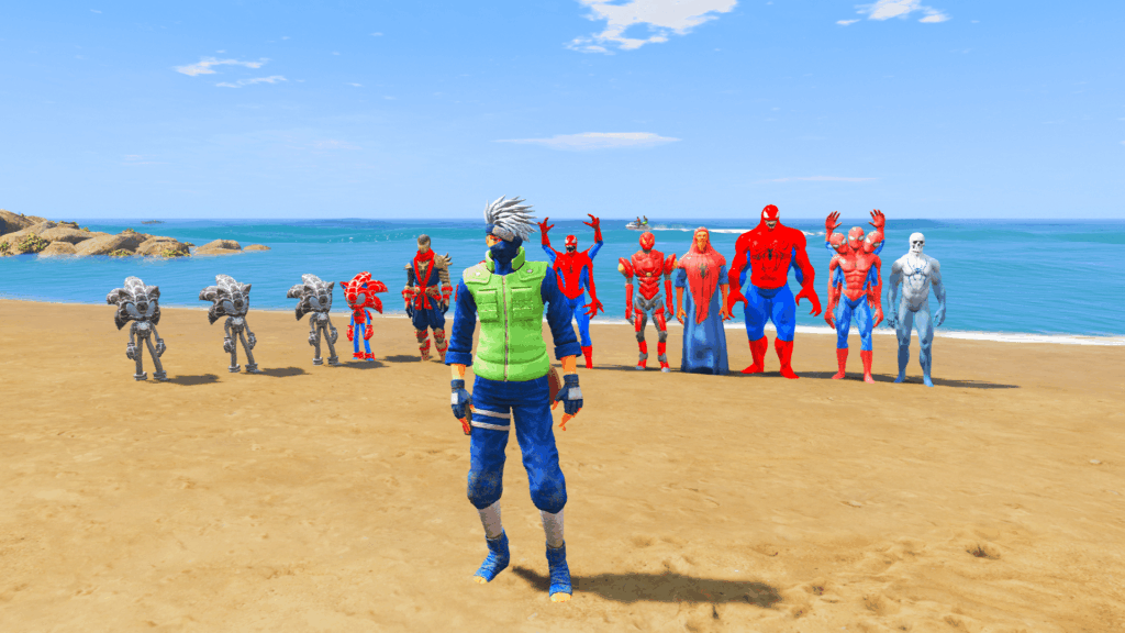kakashi hatake From Naruto [Add-On Ped] 1.0