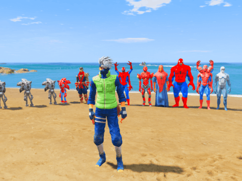 kakashi hatake From Naruto [Add-On Ped] 1.0