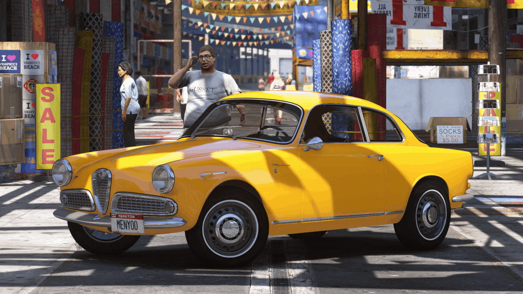 1958 Alfa Romeo Giulietta [Addon/ FiveM/ Template/ Liveries] 1.0