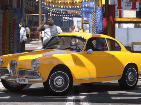 1958 Alfa Romeo Giulietta [Addon/ FiveM/ Template/ Liveries] 1.0