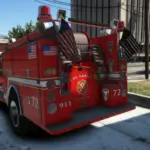 1980 Ford C-8000 Firetruck [Add-On | NON-ELS | VehFuncs V | Template] V1.0