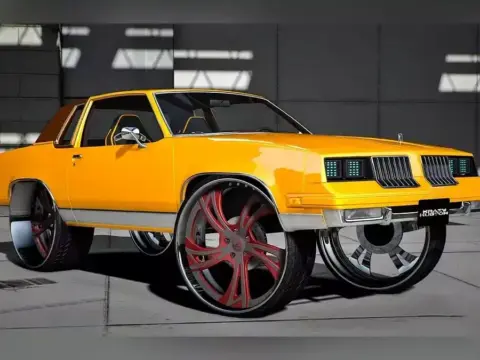 1984 Oldsmobile Cutlass on Corleone Donk