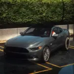 2015 Mustang GT on Rear Hoosier's