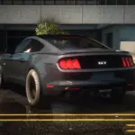 2015 Mustang GT on Rear Hoosier's
