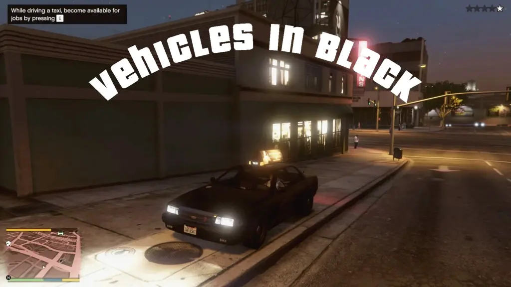 All Vehicles In Black [.NET] 1.0