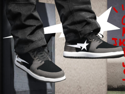 Bapesta travis scott For Franklin 1.0