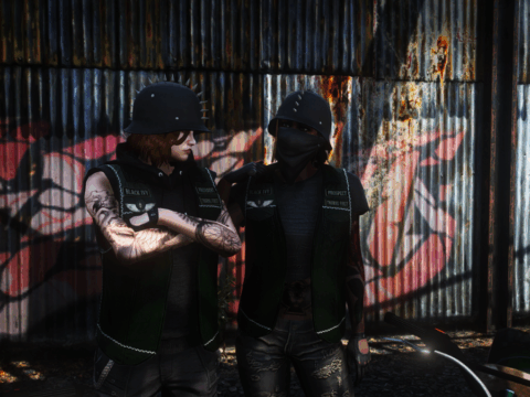 Black Ivy MC Kuttes for MP Female 1.0