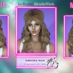 Chelsea Hair for MP Female 1.0