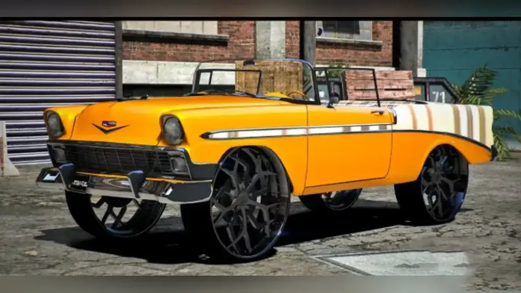 Chevy Belair 28s Donk