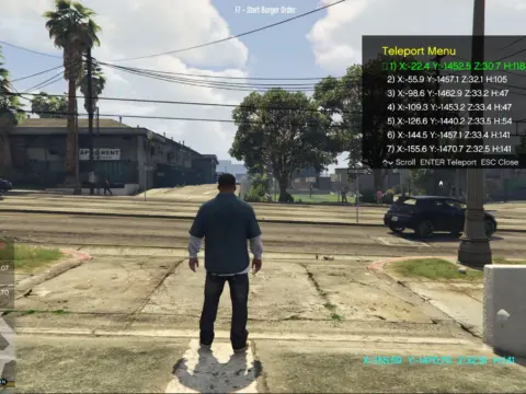 Coordiante Saver Hub with Teleport