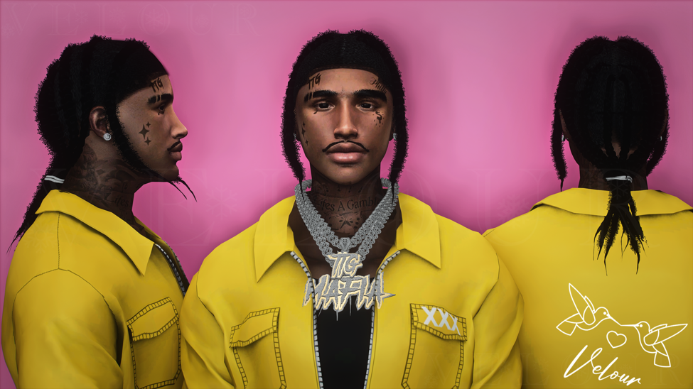 Darius Braids For MP Male 1.0