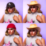 Denise Hair for MP Female (Hat Compatible) 1.0