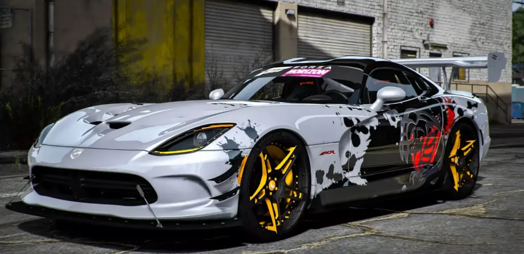 Dodge Viper ACR on Forgiatos