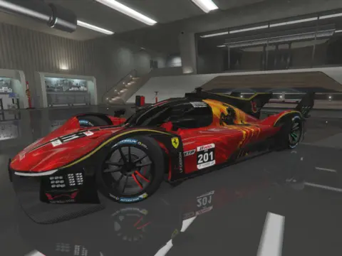 Ferrari 499P Le Mans Hypercar [Add-on | Livery] V1.1