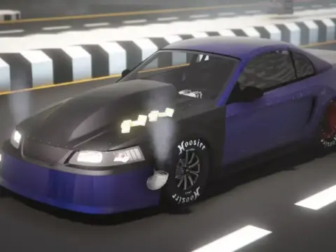 Ford Mustang Cobra Twin Turbo Drag