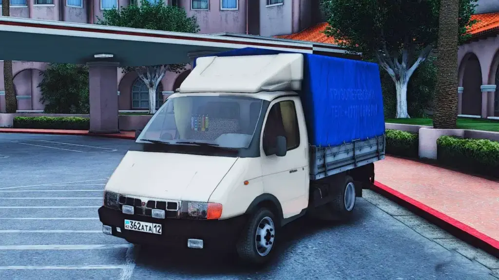 GAZelle 2001 with tent