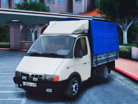 GAZelle 2001 with tent