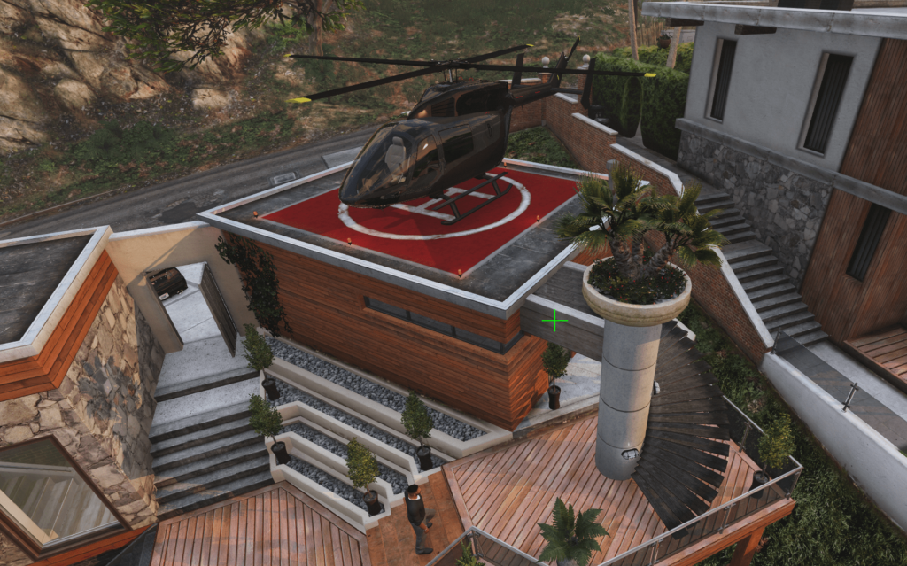 Franklin’s Garage Helipad (YMAP) V1.0