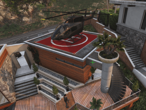 Franklin’s Garage Helipad (YMAP) V1.0