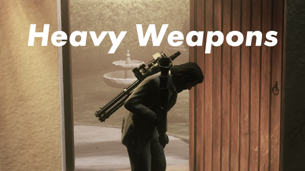 Heavy Weapons - Inventory Encumbrance