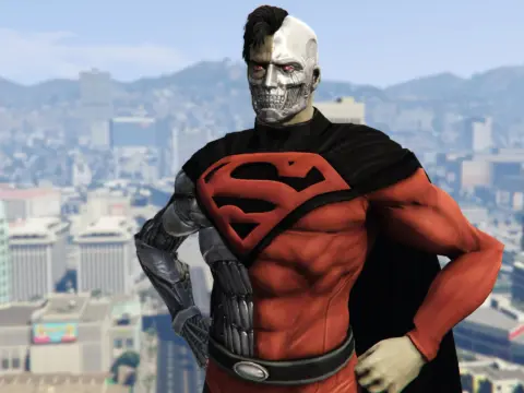 Injustice Cyborg Superman [Add-On Ped] V1.0