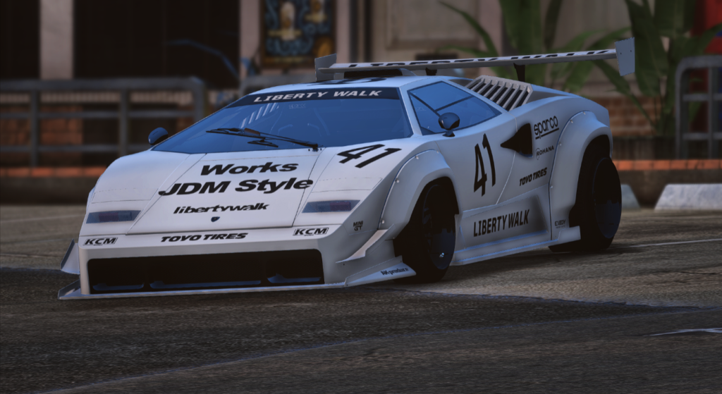 Lamborghini Countach Liberty Walk 1.0