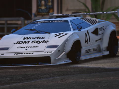 Lamborghini Countach Liberty Walk 1.0