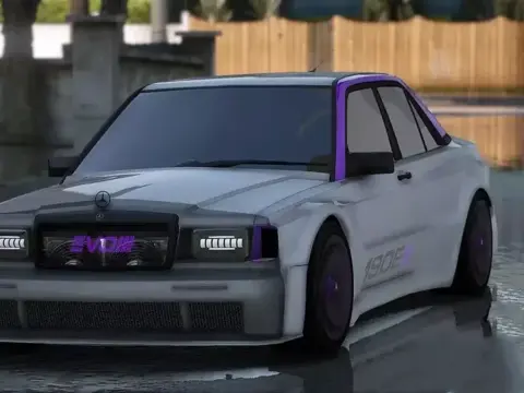 Mercedes-Benz AMG 190E EVO 3 Retro