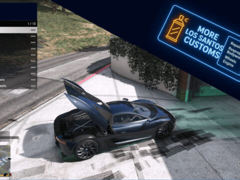 More Los Santos Customs Shops 2.0