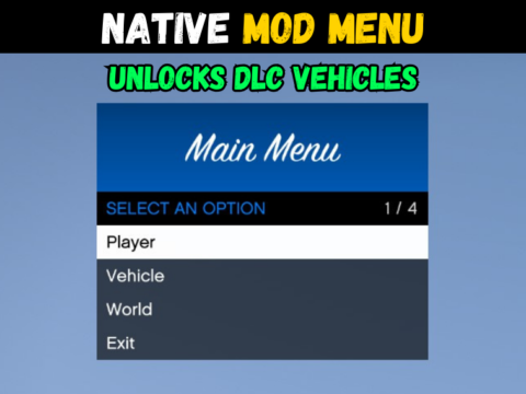 Native Mod Menu [ASI] (Enhanced) V1.1