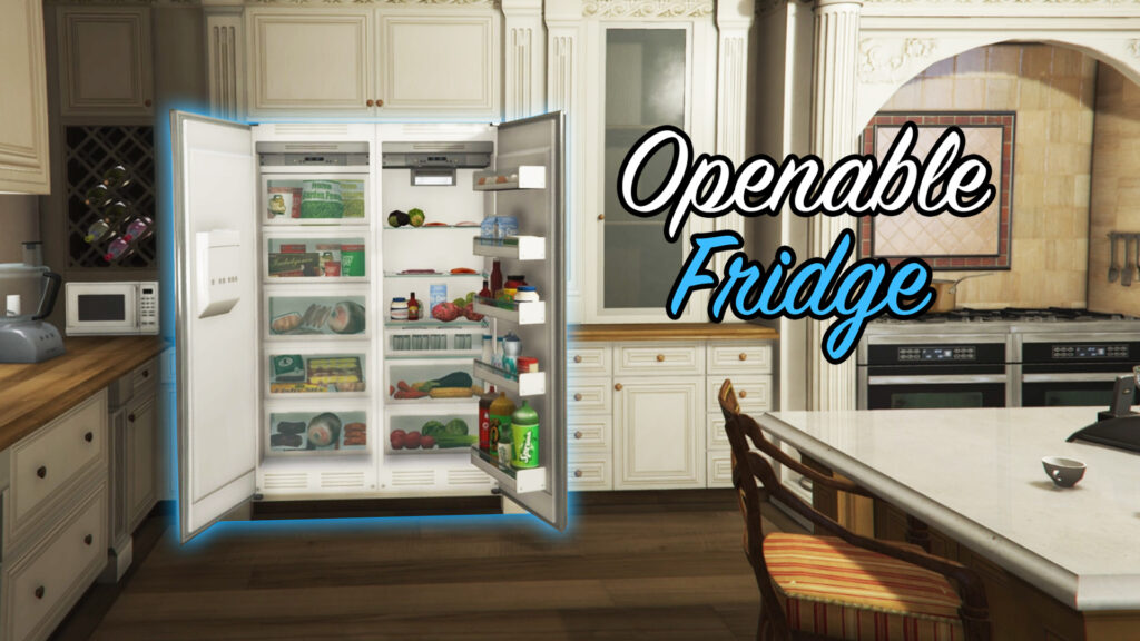 Openable Fridge in Michael's House V1.0