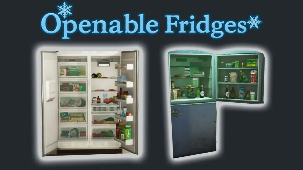 Openable Fridges