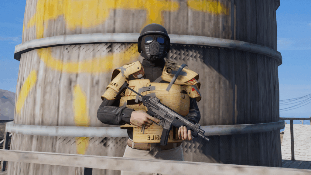 Plywood Rustic Armour [MP MALE] V1.0