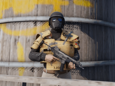 Plywood Rustic Armour [MP MALE] V1.0