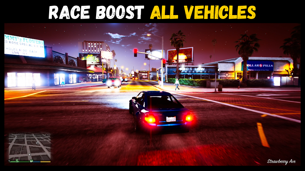 Race Boost For All Vehicles [ASI] (Enhanced) 1.0