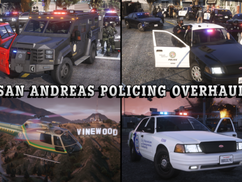 San Andreas Policing Overhaul Vehicle Pack (LSPD, LSSD & More) V1.0b