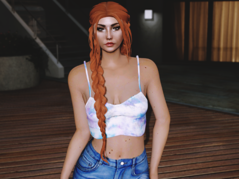 Short Crop Top for MP Female