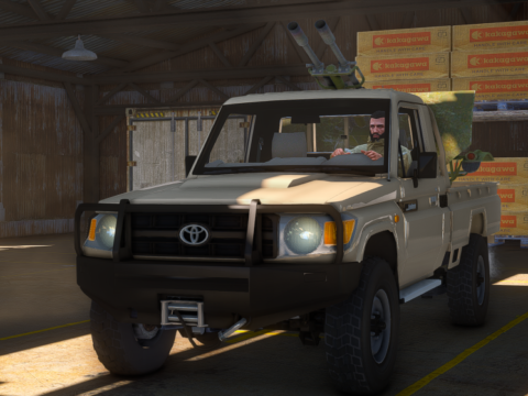 Toyota Land Cruiser j79 2020 | ZU-23 [Add-On | FiveM] V1.0