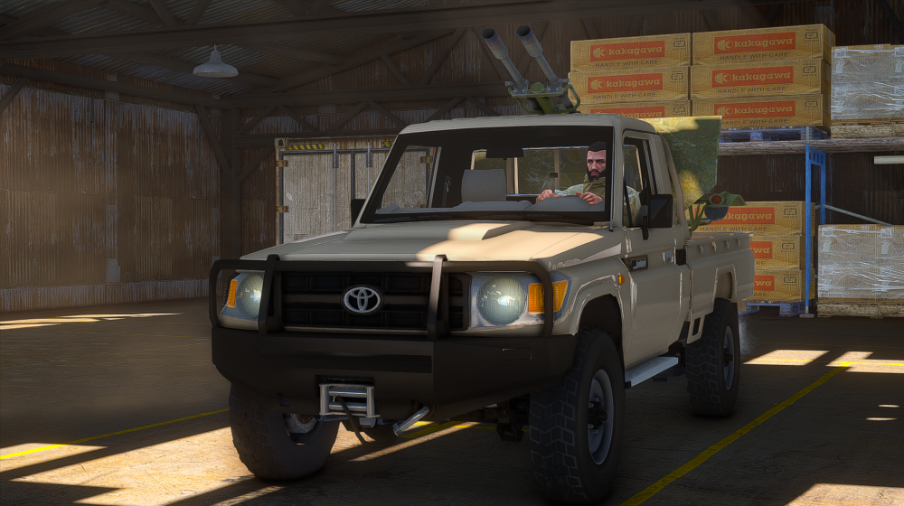 Toyota Land Cruiser j79 2020 | ZU-23 [Add-On | FiveM] V1.0