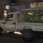 Toyota Land Cruiser j79 2020 | ZU-23 [Add-On | FiveM] V1.0